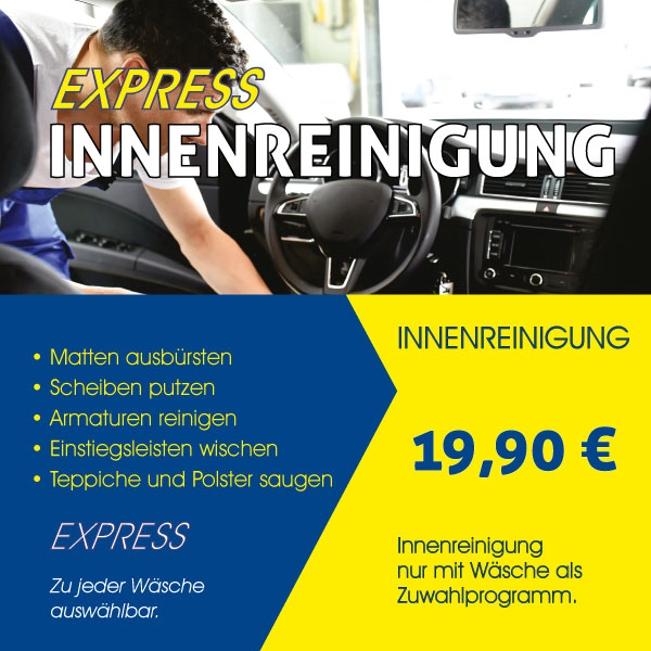 Autowaschpark Rastatt: Immer die richtige Wäsche für Ihr Auto.